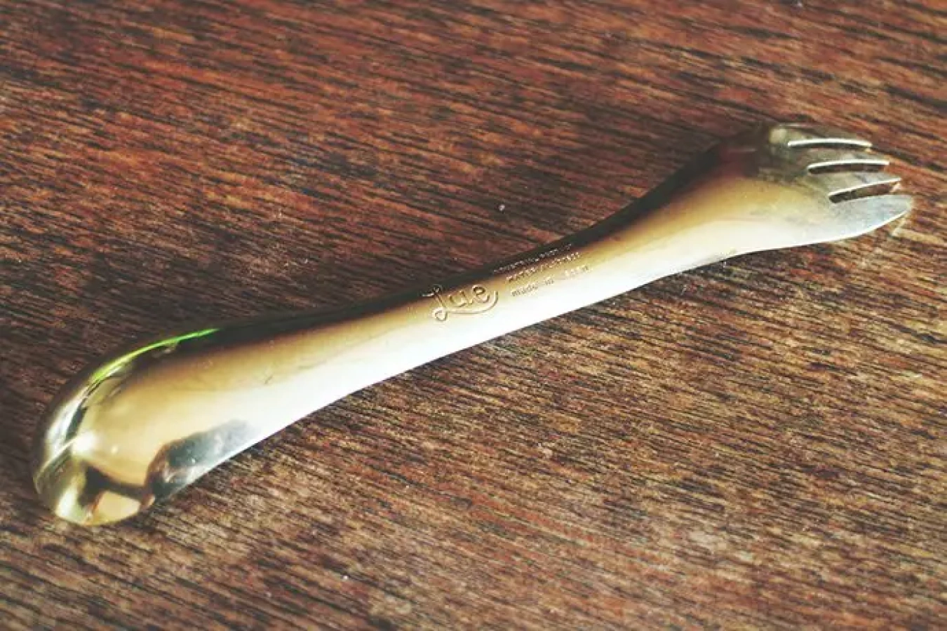 山ごはんに真鍮製のスポーク