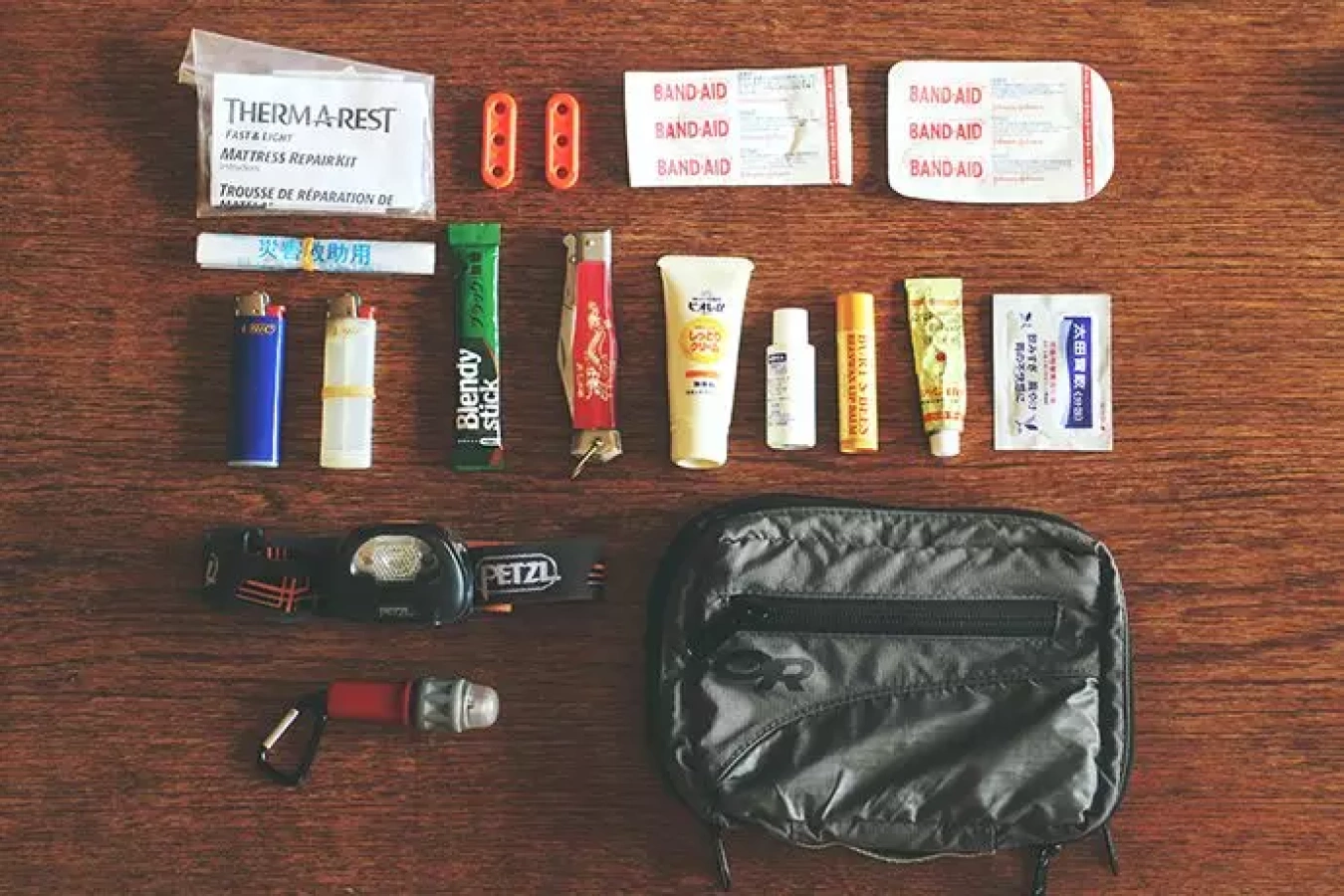 OR バックカントリーオーガナイザー 便利なポケットで仕分けが出来る