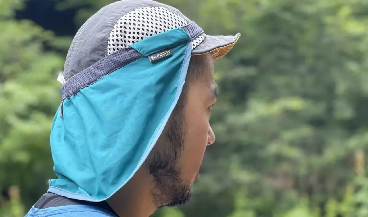 ソーラーカーテンで登山の紫外線対策