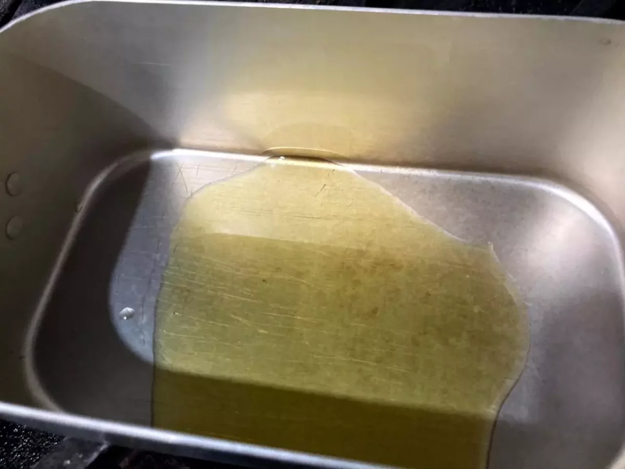 油をしっかりひく