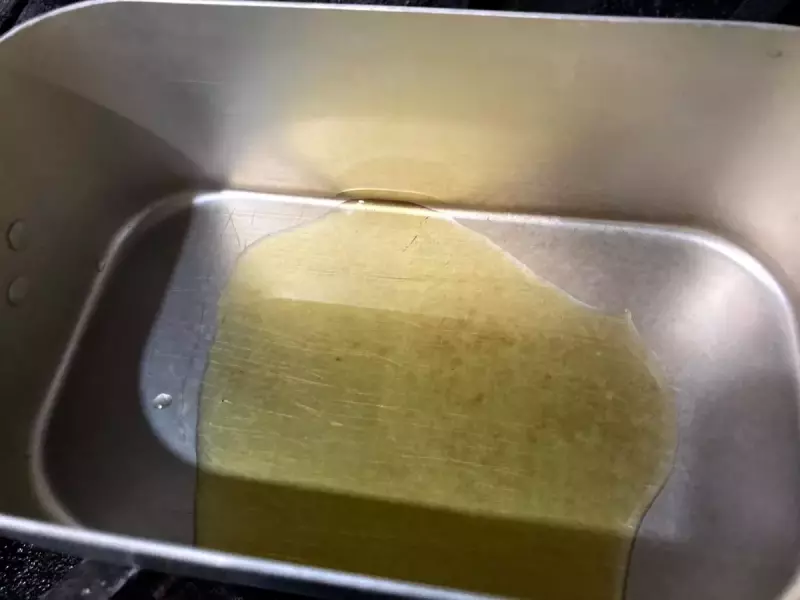 油をしっかりひく