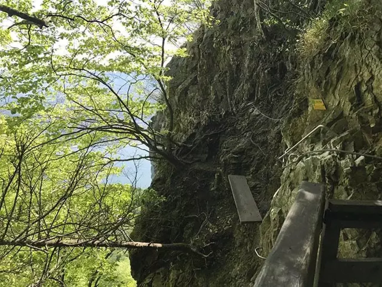 フランスで空中散歩Via ferrata(ヴィア・フェラータ)に挑戦