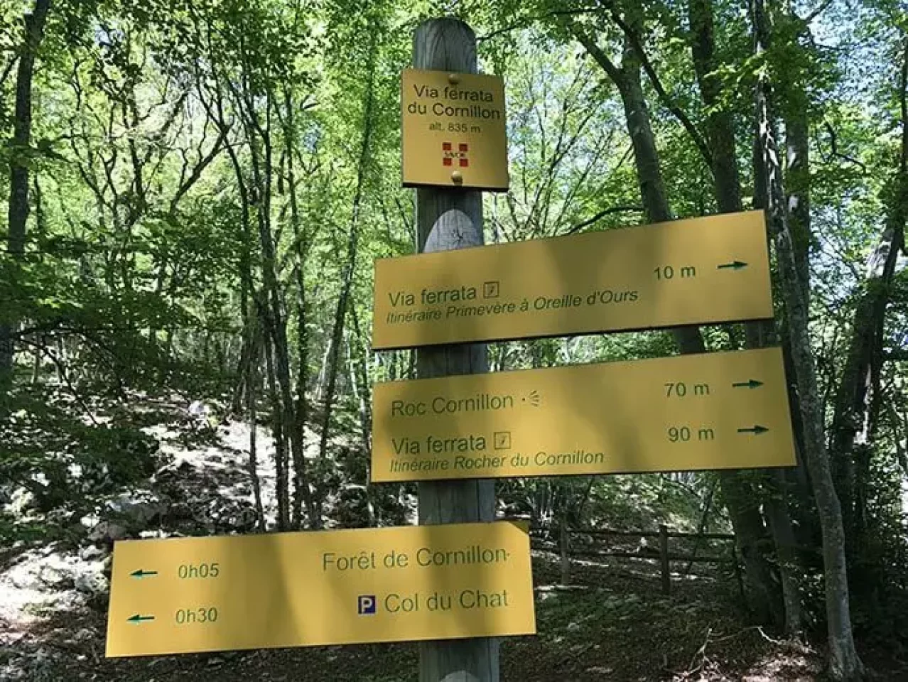 フランスで空中散歩Via ferrata(ヴィア・フェラータ)に挑戦