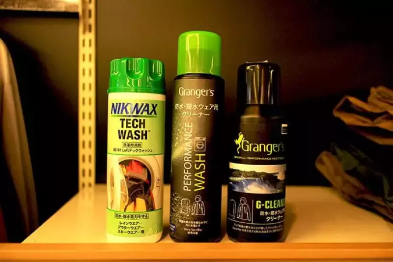 ウェアの撥水復活に使う洗剤