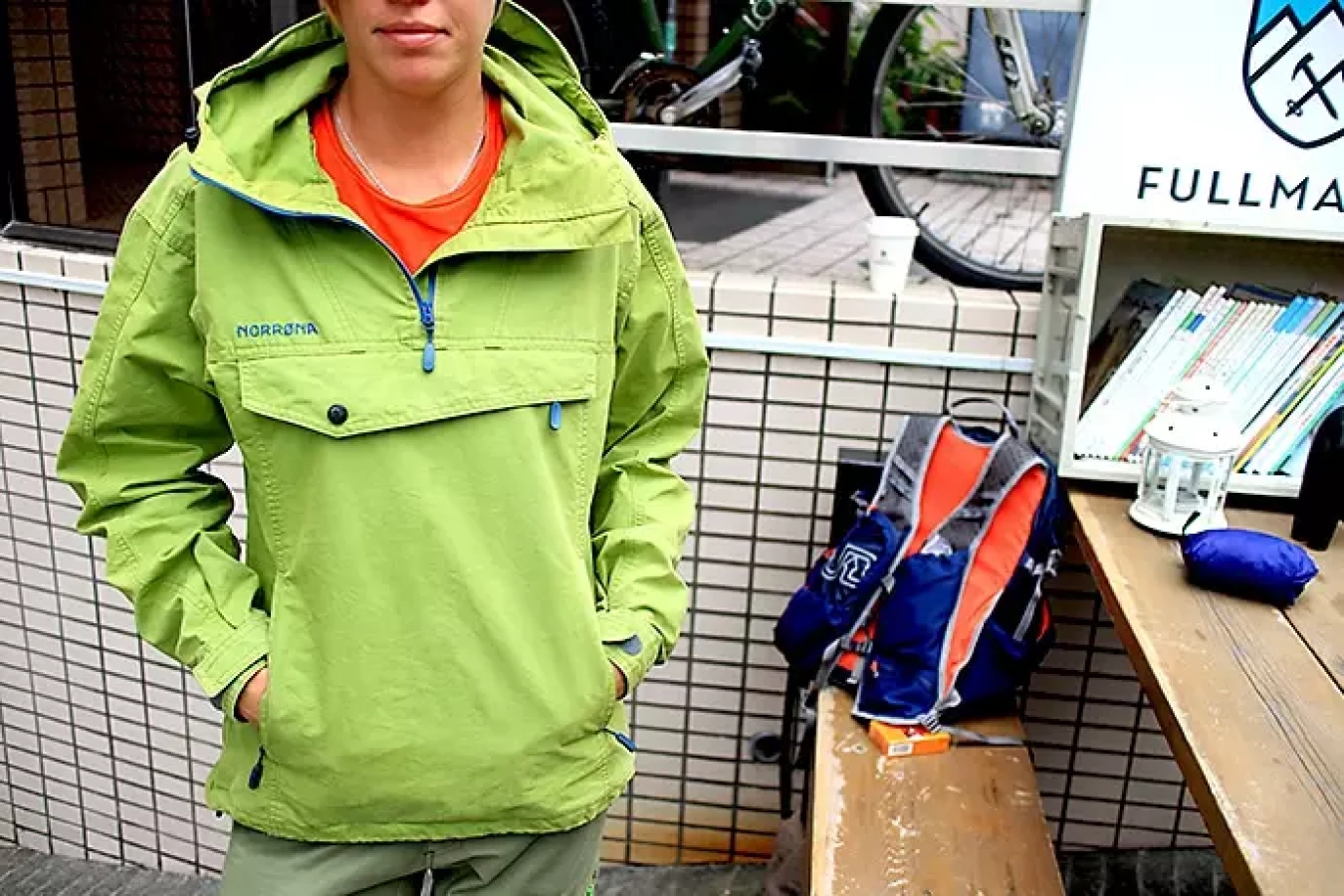 ノローナ アノラック 火に強いから焚き火に最適