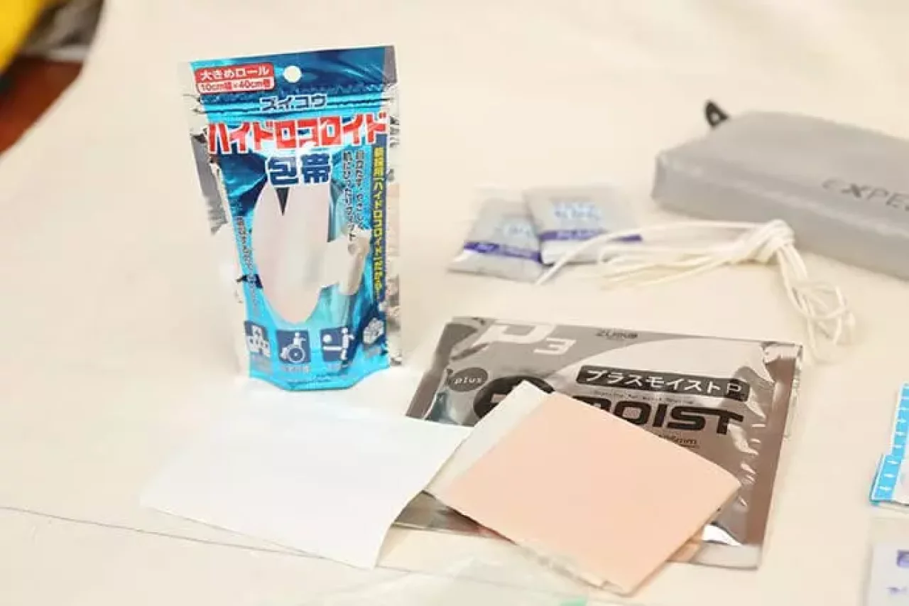 登山用ファーストエイド「傷用パッド」