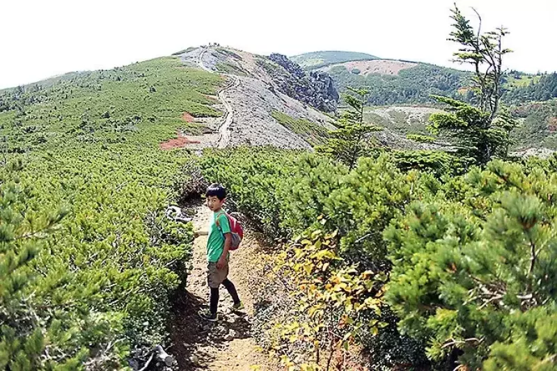 草津白根山の登山