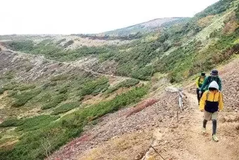草津白根山の登山