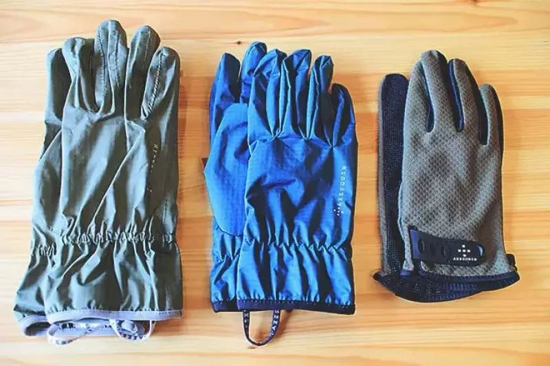 アクシーズクインのUVメッシュグローブ