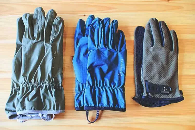 アクシーズクインのUVメッシュグローブ