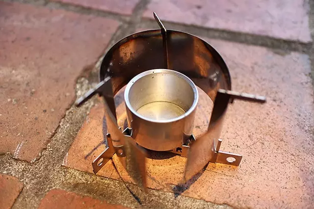 RSR リバーサイドランブラーのアルコールストーブ