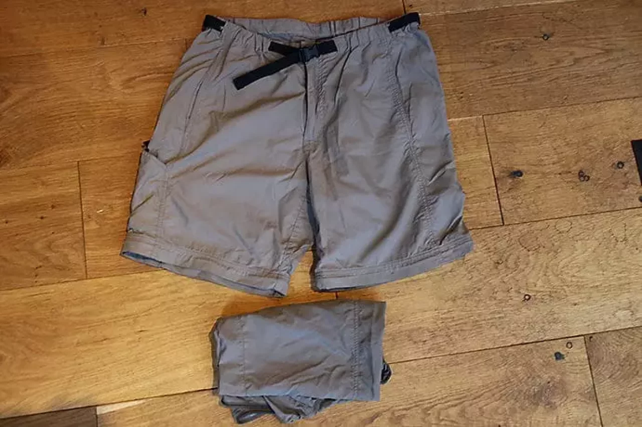 パタゴニアギⅡパンツ ジップオフタイプ