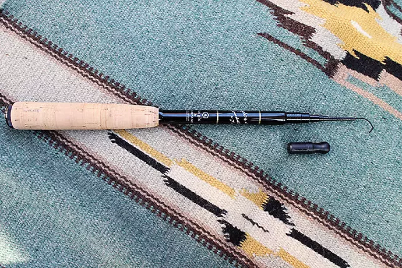超小型テンカラ竿 アングロWASABI