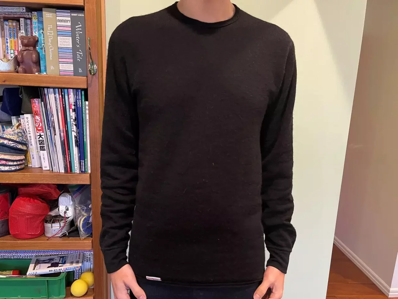 ウールパワーのクルーネック200