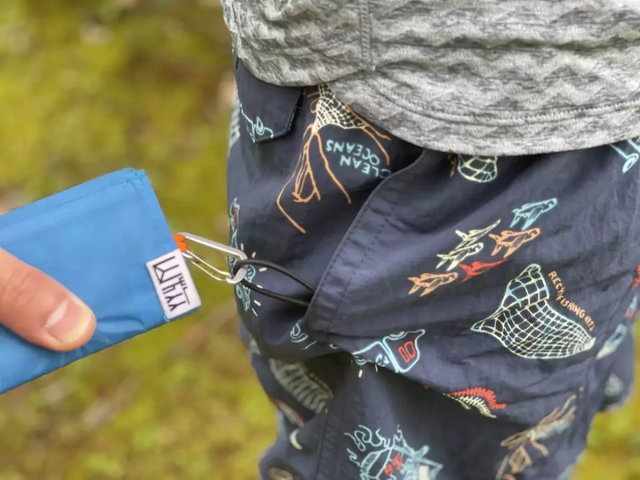 貴重品を入れておくのにも便利なバギーズ・ロングのポケット