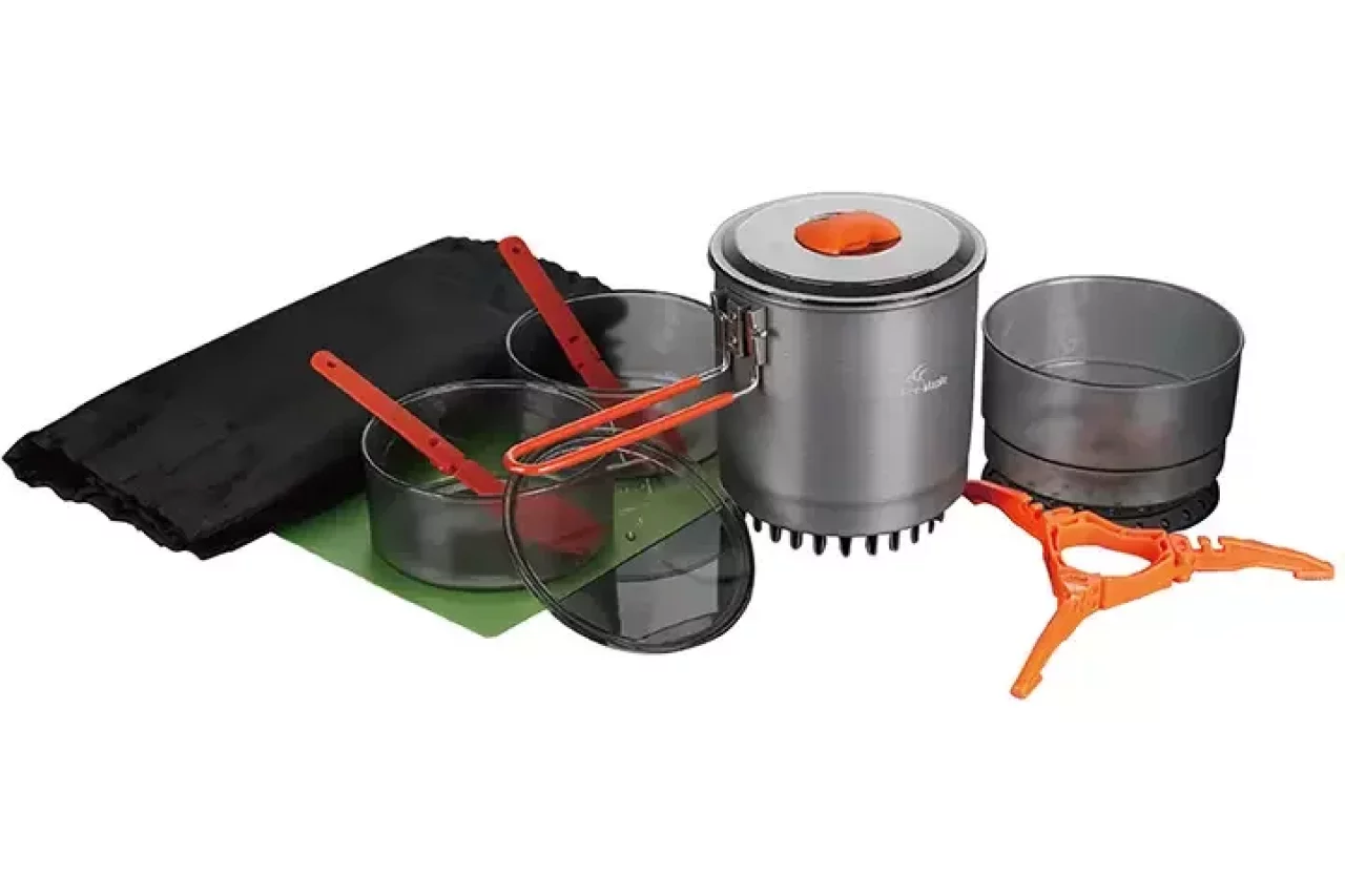 蒸し料理もできるユニークなクッカー『Fire-Maple アイランド』