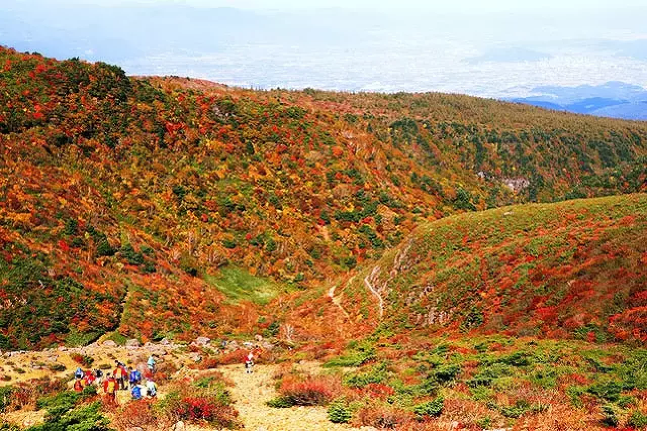 安達太良山の紅葉