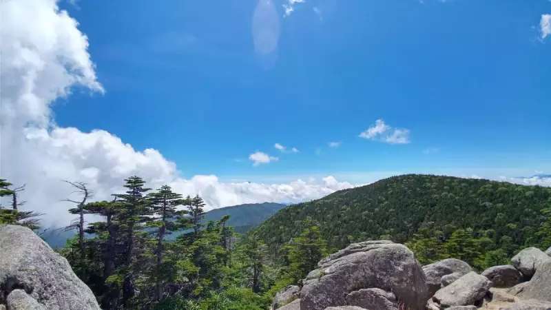国師ヶ岳 登山 眺望
