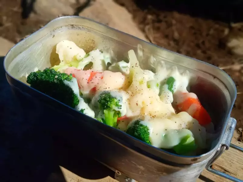 野菜のチーズ蒸し