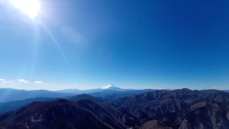 低山 おすすめ 塔ノ岳 富士山の見える眺望
