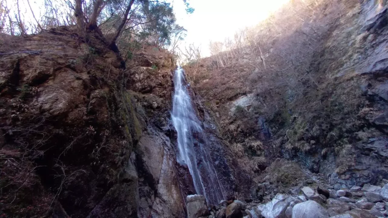 沢登りの魅力 沢の大滝