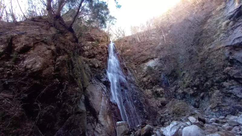 沢登りの魅力 沢の大滝
