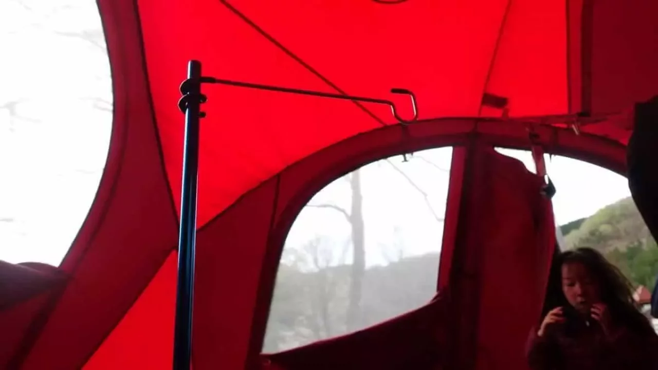 キューブエキスパンダーテーブル スノーライン ランタン