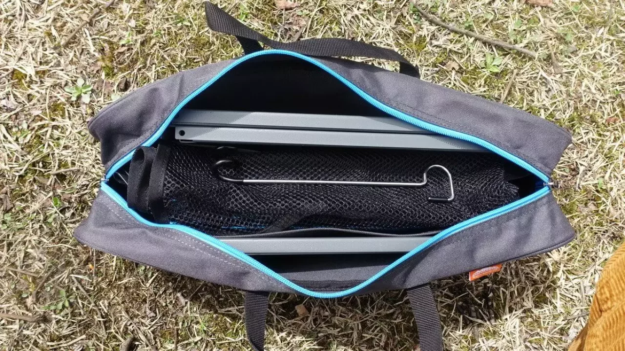 キューブエキスパンダーテーブル スノーライン 収納