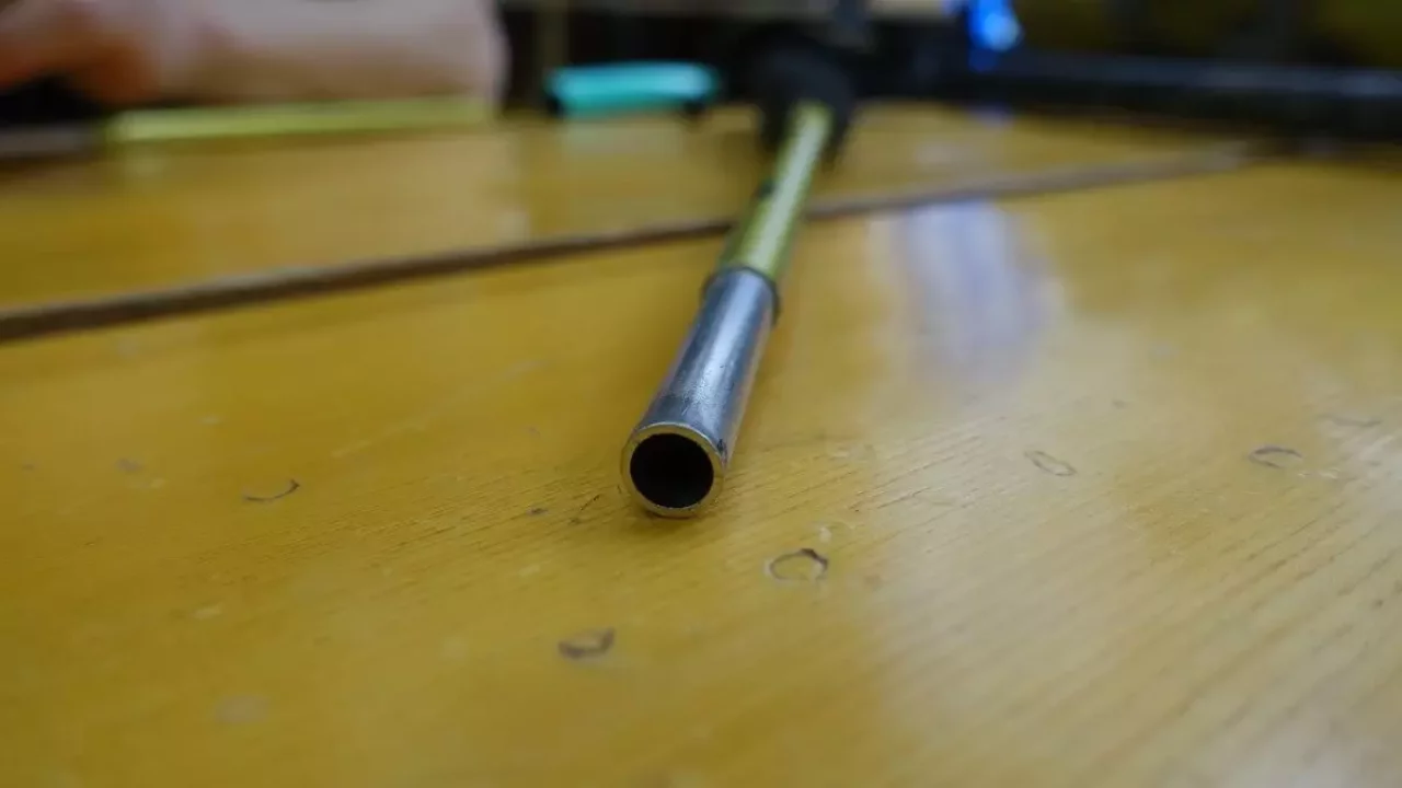 テントポールの作りと同じ