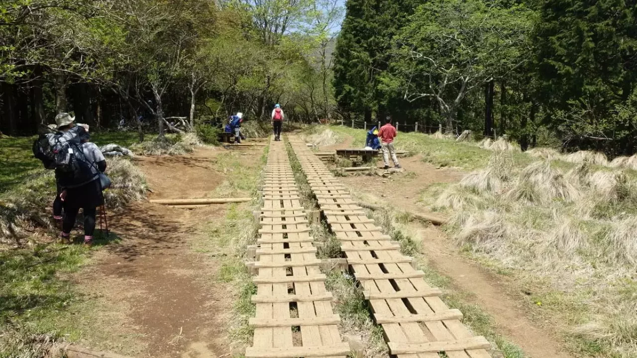 塔ノ岳頂上まで残りわずか