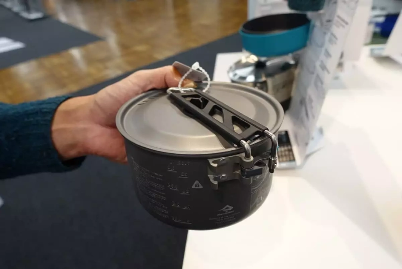 山ごはんの便利道具シートゥサミット シグマポット