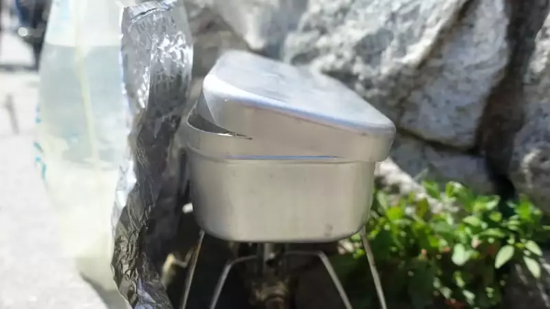 【コツ】 蓋が浮き上がらないように重しを使う