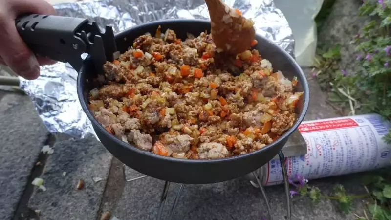 山ごはん「超簡単ドライカレー」