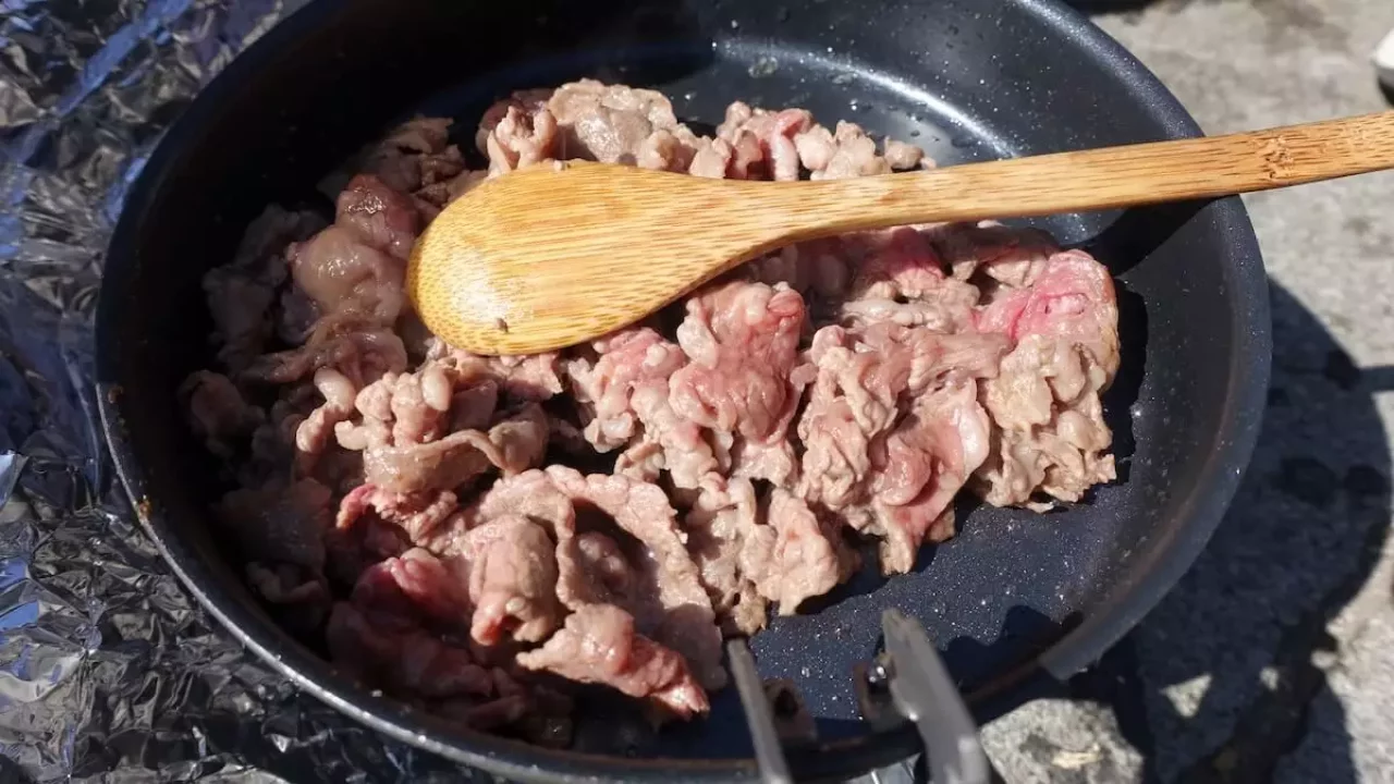 山ごはん「牛肉のレモンあえ」