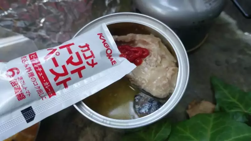 サバ缶で作る簡単山ごはん『サバ缶カレー』の作り方