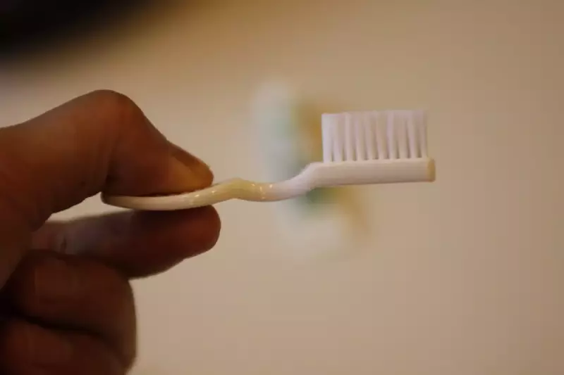 手のひらに収まる長さと持ちやすいヘッドが魅力のコンパクト歯ブラシ