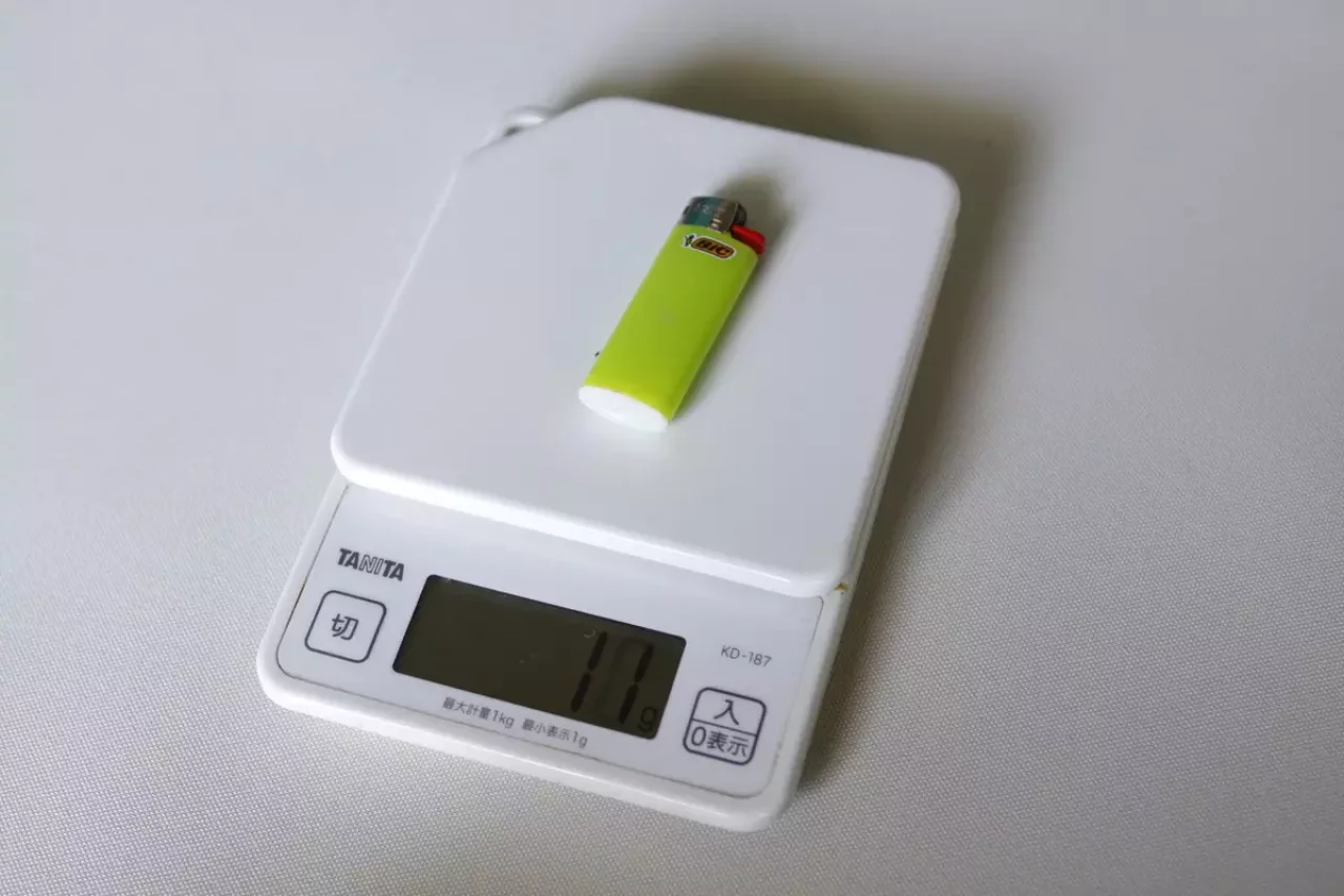 点火させやすいフリント式ライター『Bic ミニライター』