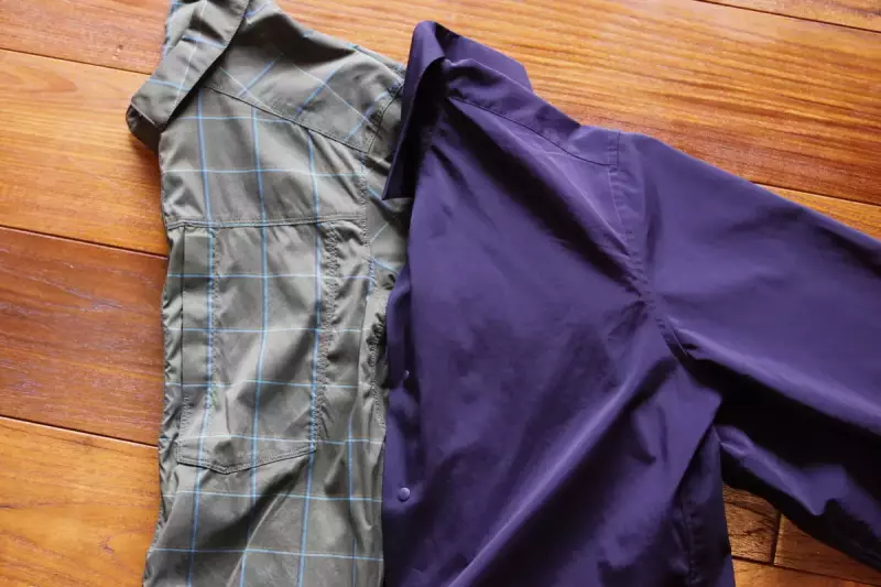 登山シャツのメリット理由2つ目-軽量性に優れている