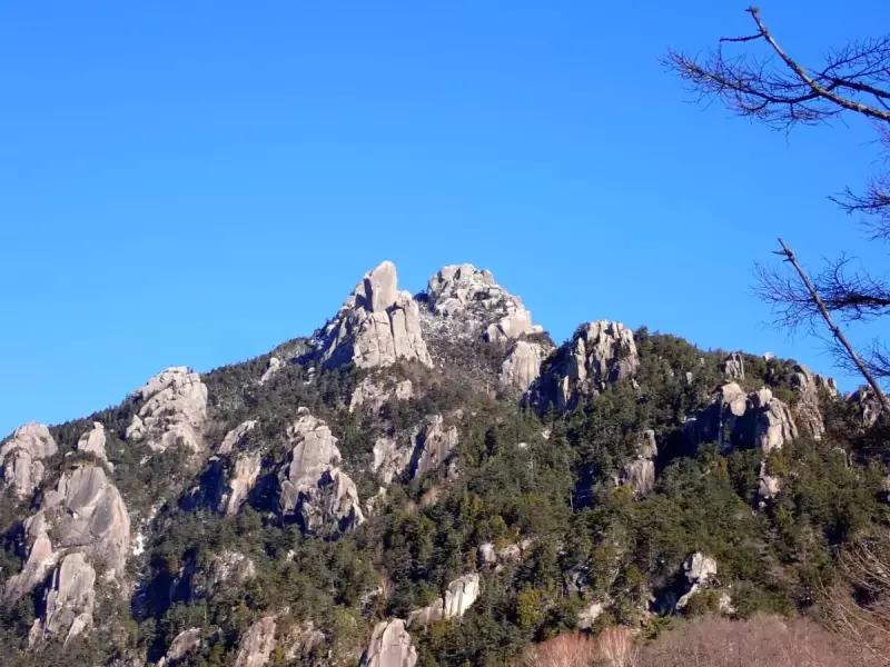 奥秩父 日本百名山 瑞牆山