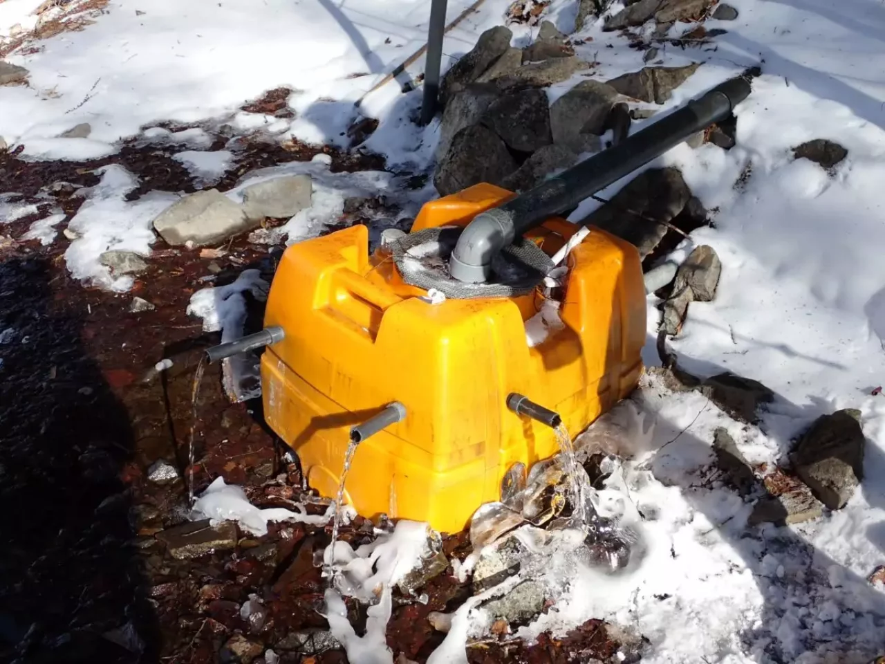 瑞牆山 登山 水場