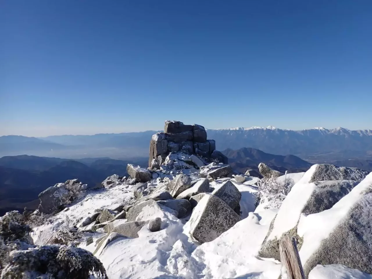 新日本百名山 東京 日帰り 金峰山 五丈岩