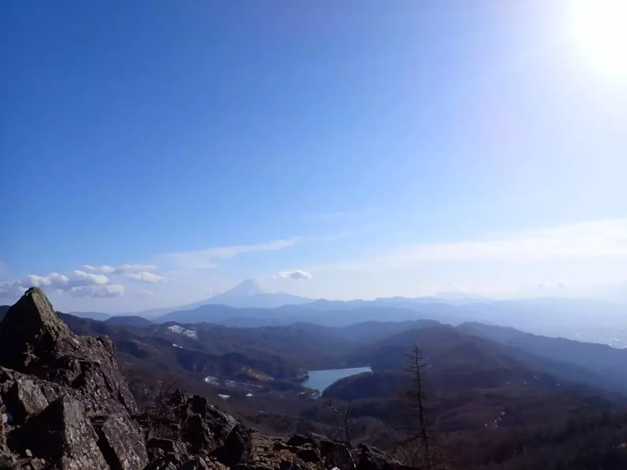 奥秩父 日本百名山 大菩薩嶺 登山道