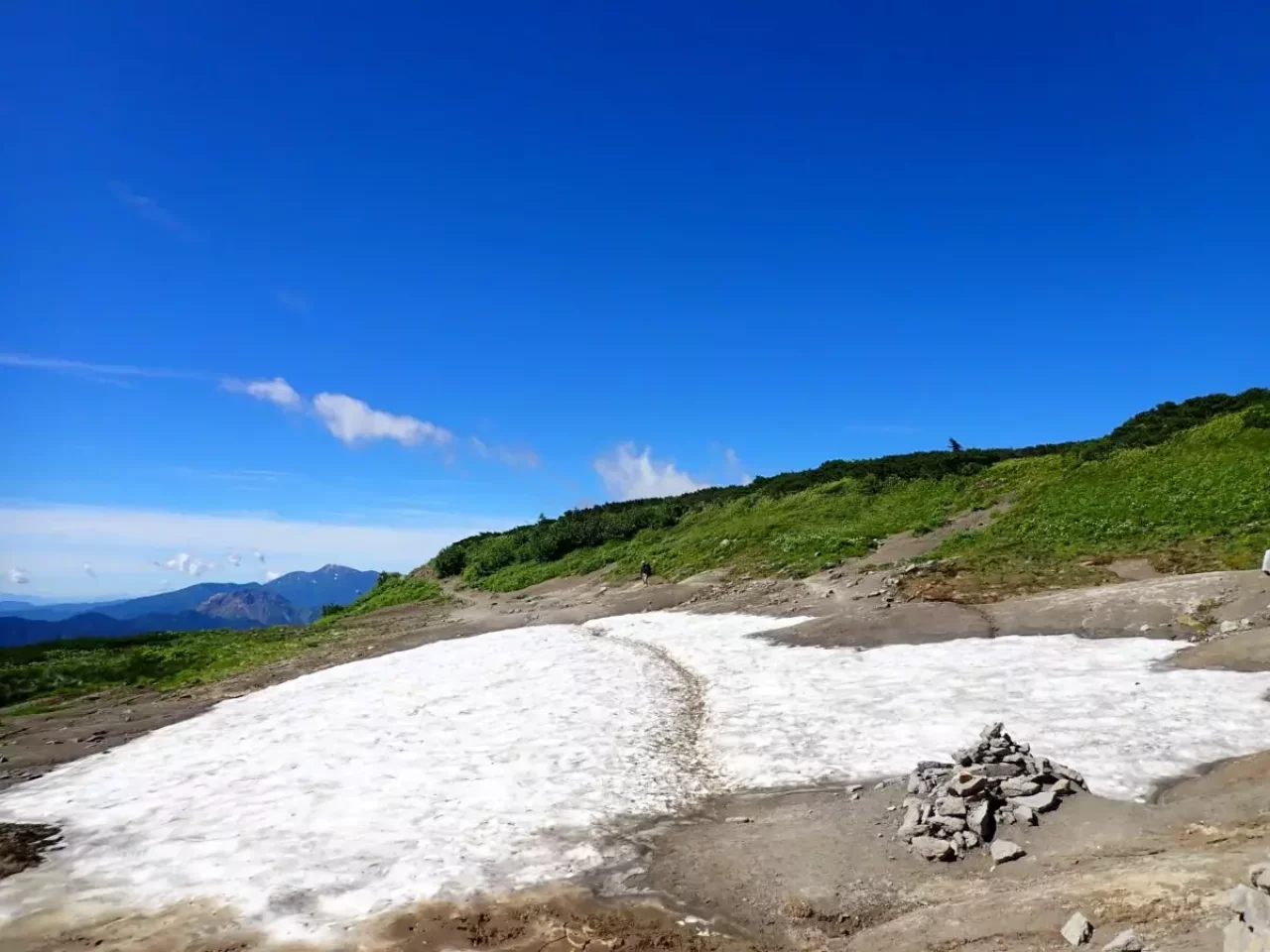 双六岳 登山 登山道