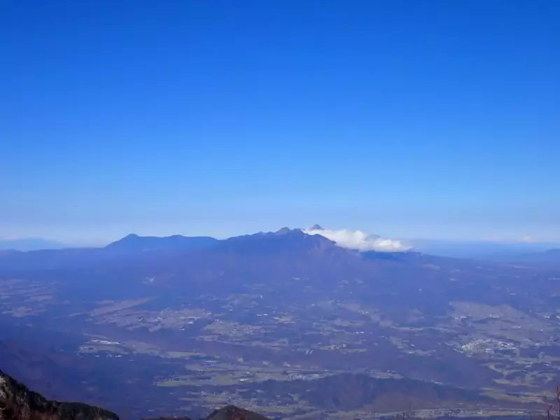 鳳凰三山 南アルプス 登山 観音岳  眺望