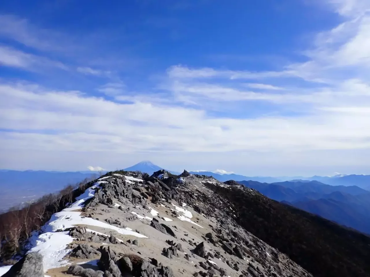 鳳凰三山 南アルプス 登山 観音岳 登山道