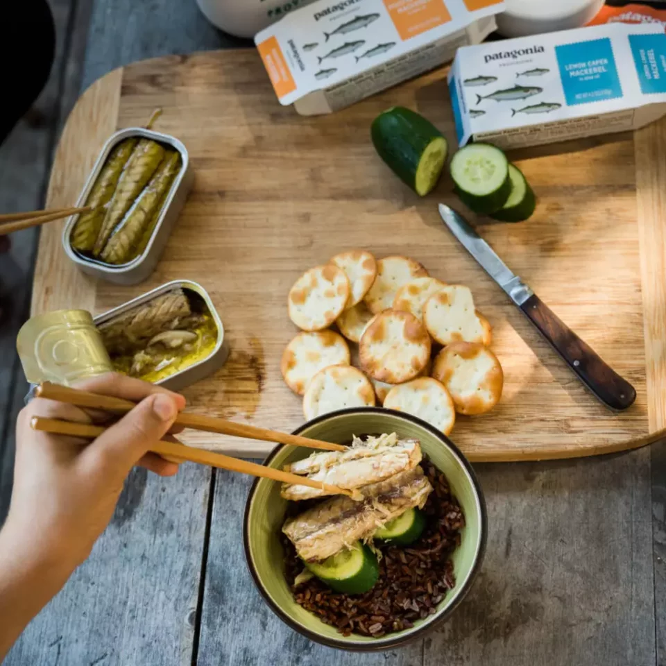 山ごはんのおつまみやパスタの食品に『サントーニャ・サバ・オリーブオイル』