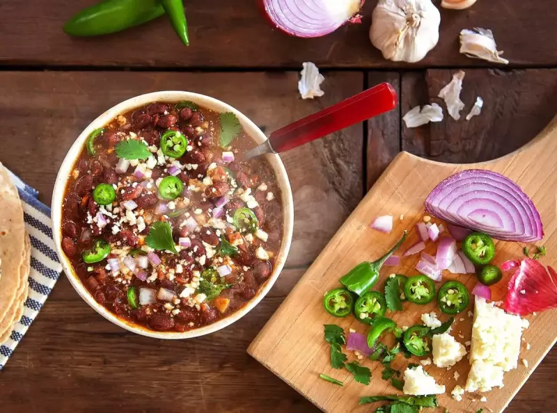 山ごはんの味わいがパワーアップ『オーガニック・レッドビーン・チリ』