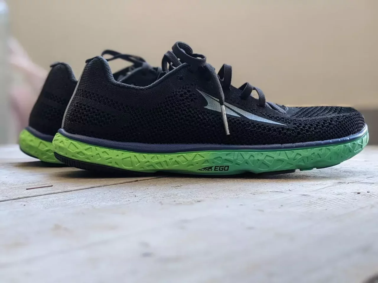 エスカランテレーサーを履くようになってから、違和感がなくなってきました