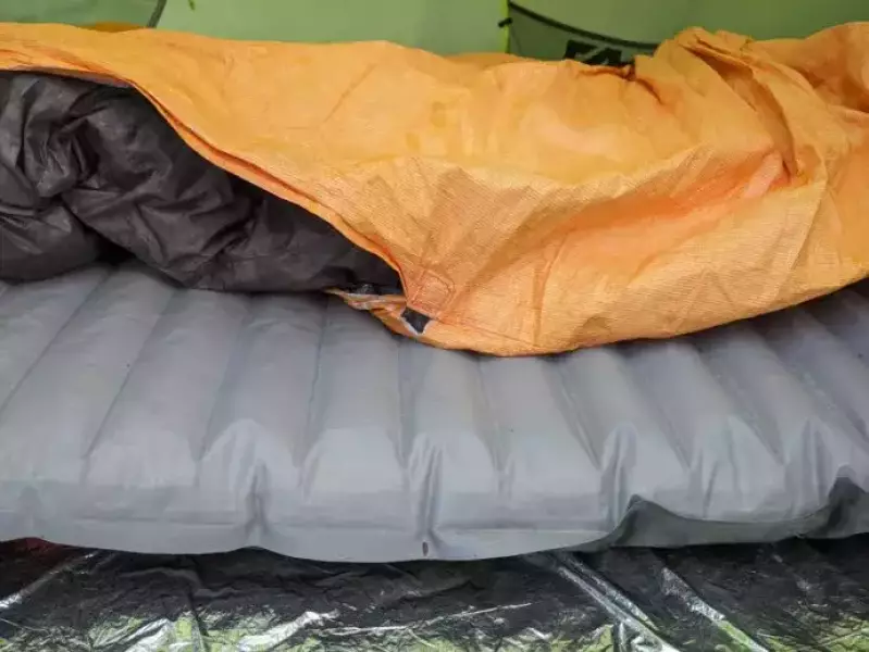 テントマットとセットでシュラフを考える