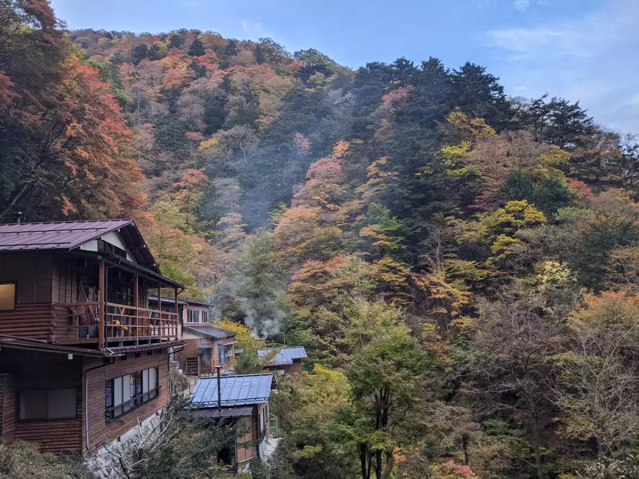 三条の湯 登山